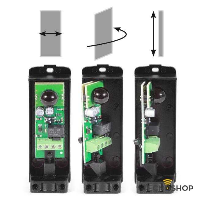 NOLOGO COPPIA FOTOCELLULE ZOOM-Z180 CON ROTAZIONE FINO A 180° - immagine 3