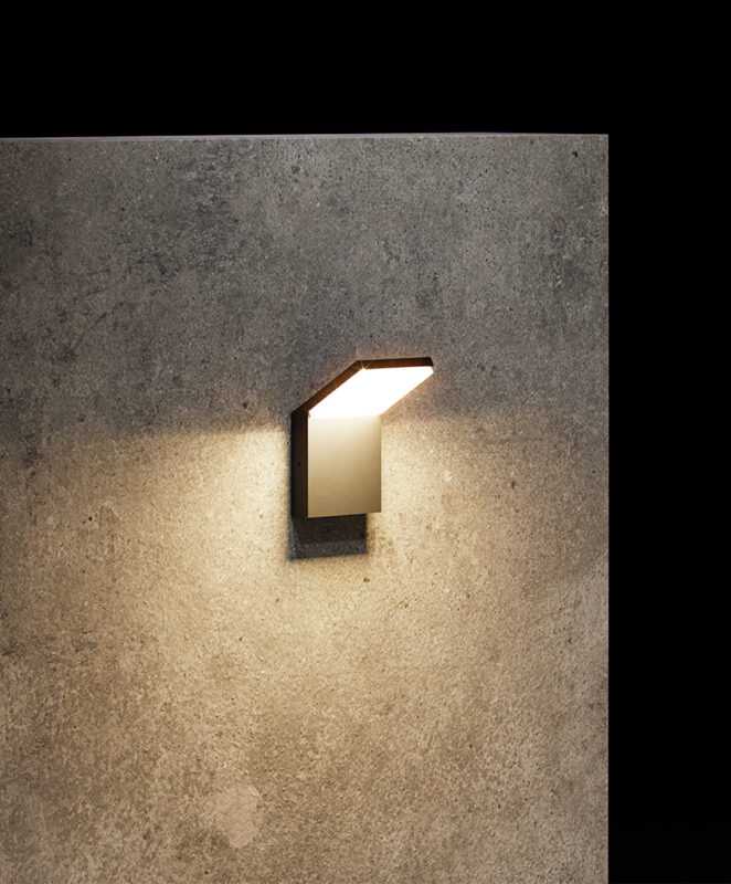 BENEITO APPLIQUE LED "NEO" 9W 4000K 120° IP54 NERO - immagine 3