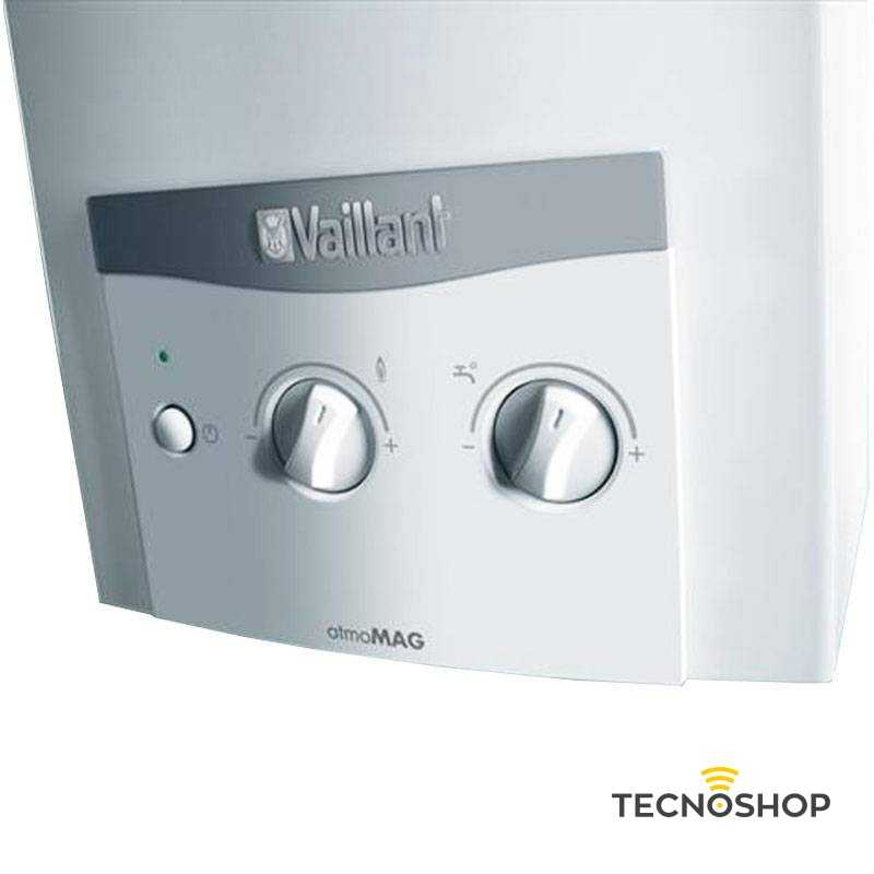 VAILLANT SCALDABAGNO ISTANTANEO A CAMERA APERTA 14 LT METANO - immagine 2