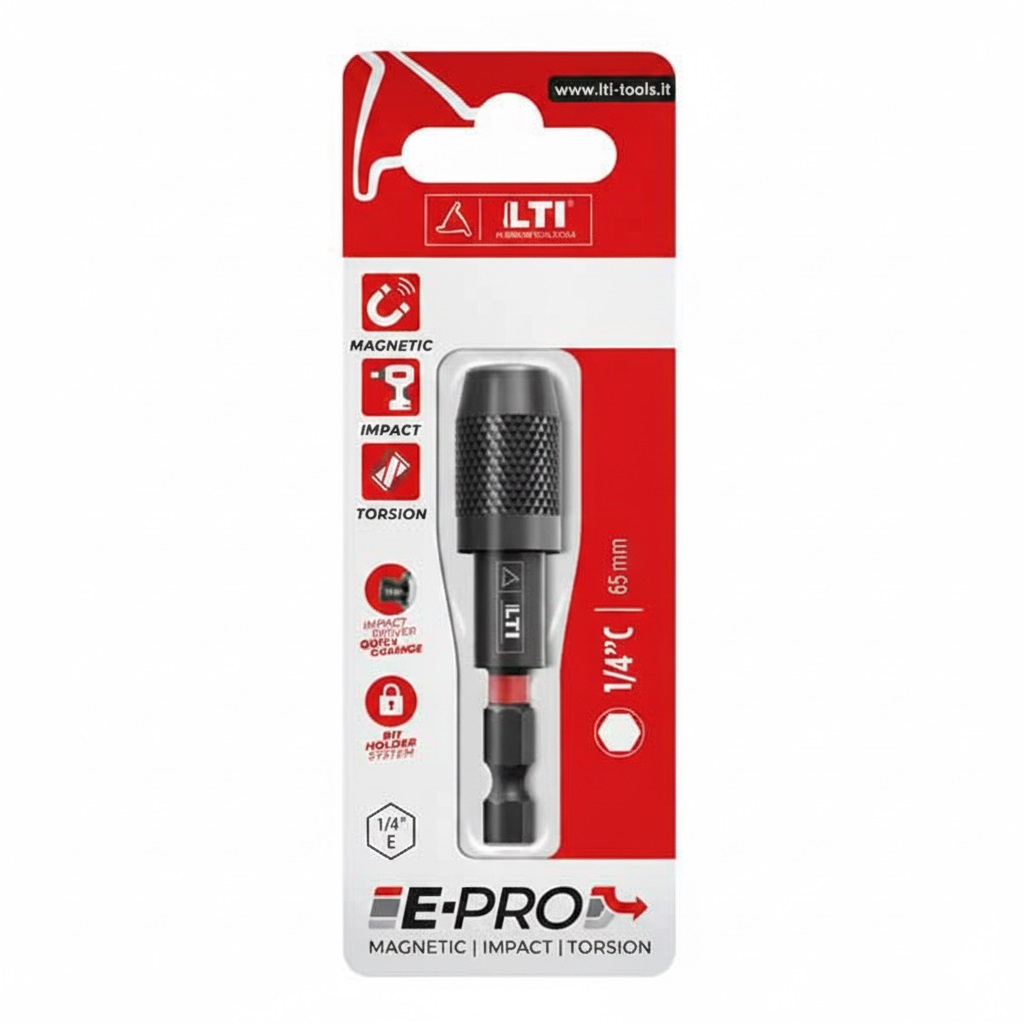 KRINO PORTA INSERTO IMPACT MAGNETICO 'QUICK' E-PRO 65 mm - immagine 2