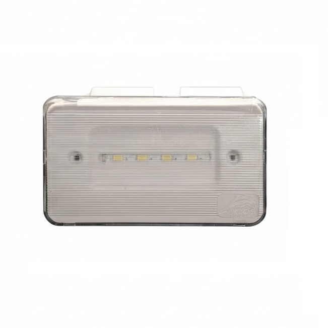 KROS LAMPADA EMERGENZA PER 503 S.E. 150LM 3H IP40 SCHERMO TRASPARENTE - immagine 2