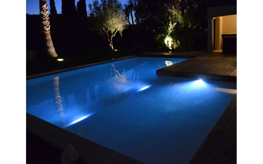 SEAMAID PROIETTORE PER PISCINA 18 LED 6W 6500K 12V - immagine 2