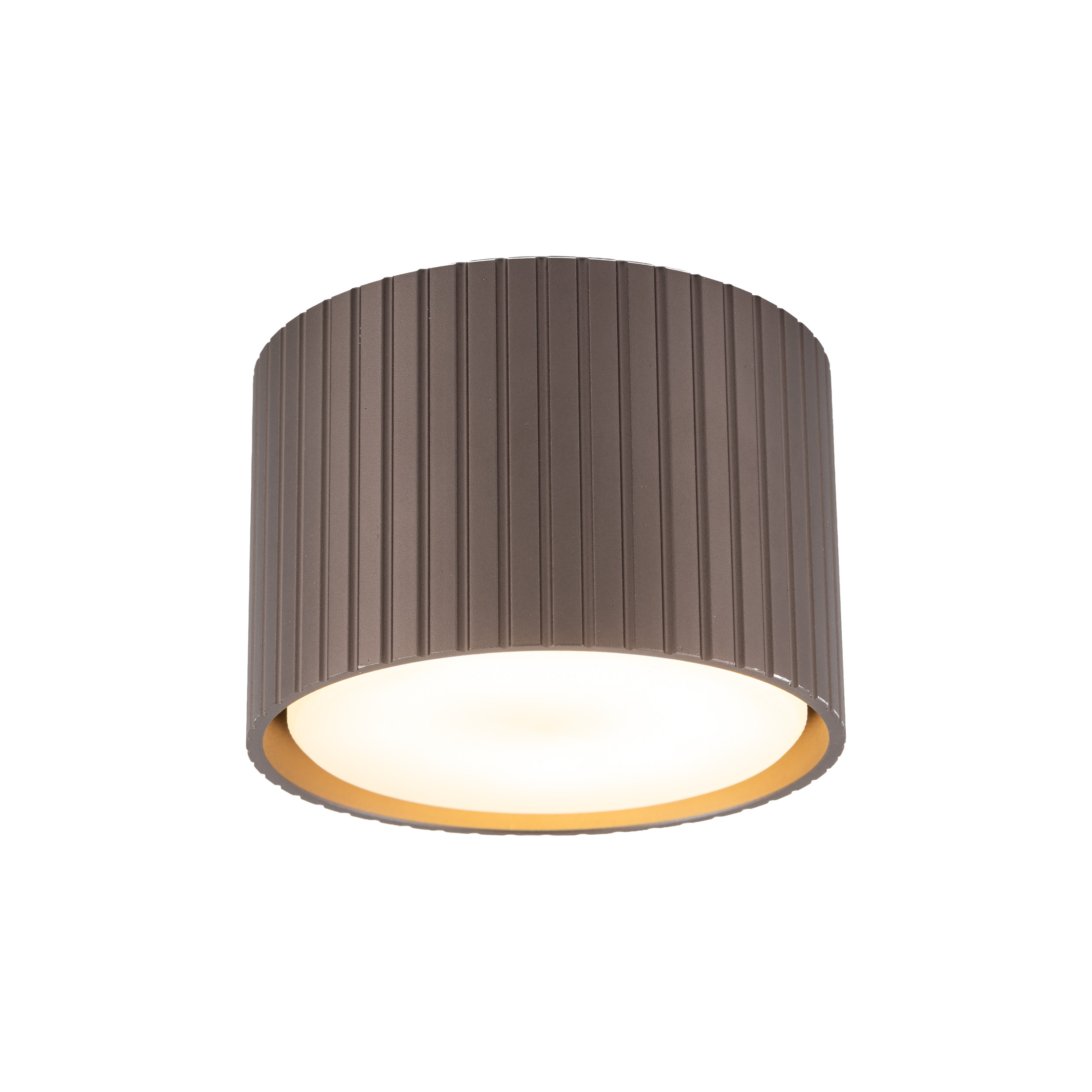 TK LIGHTING LAMPADA DA SOFFITTO FERRO CON GX53 3000K 560LM MARRONE - immagine 3