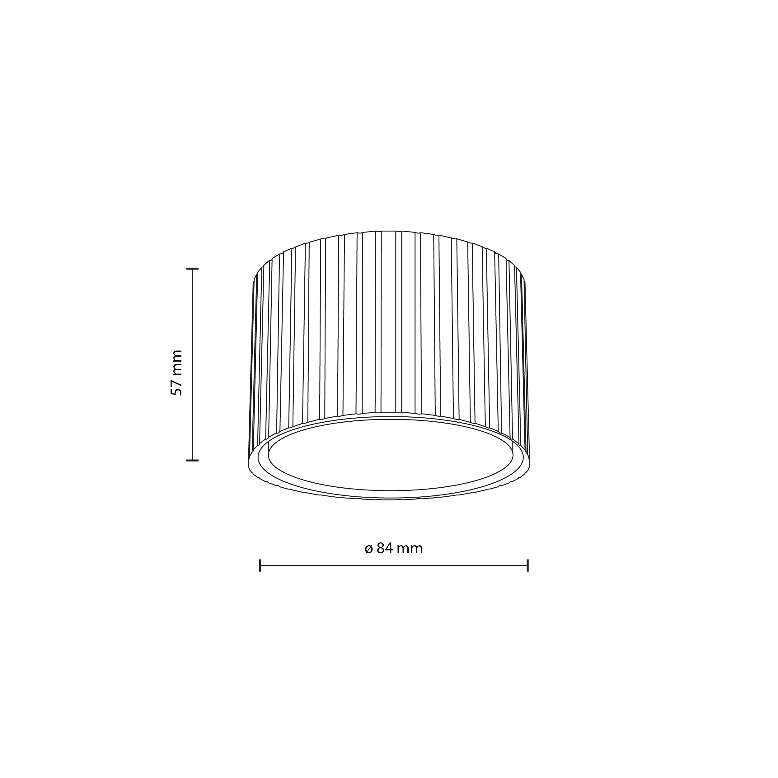TK LIGHTING LAMPADA DA SOFFITTO FERRO CON GX53 3000K 560LM MARRONE - immagine 5