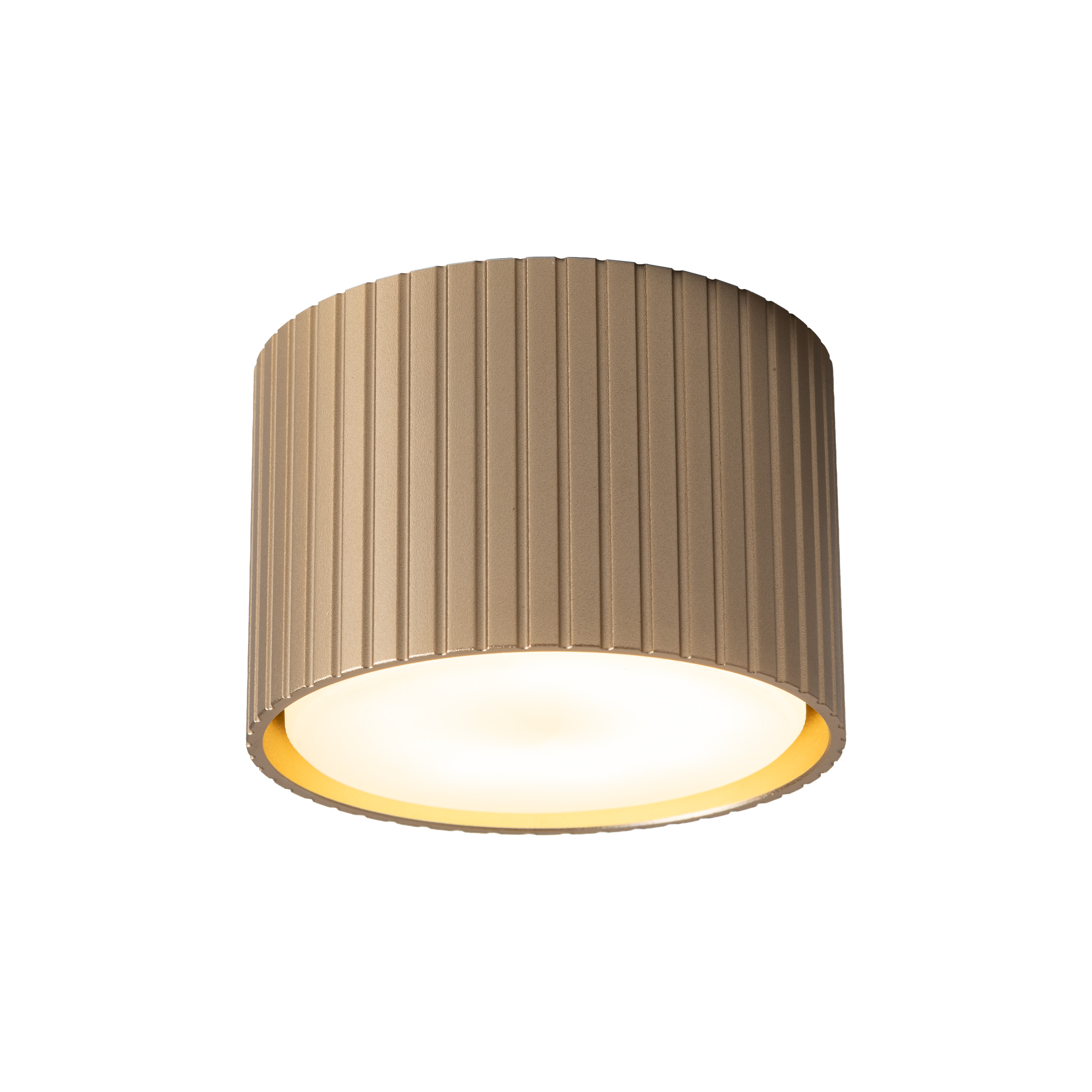 TK LIGHTING LAMPADA DA SOFFITTO FERRO CON GX53 3000K 560LM CHAMPAGNE - immagine 4