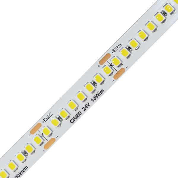 LIFE STRISCIA LED 240LED/M 24V 13W/M 4000K CRI80 IP20 – 2000 LM/M – BOBINA 25 METRI - immagine 2