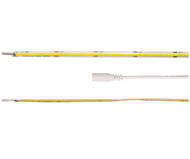 LIFE STRISCIA LED COB 24V 10,8W/M 4000K CRI90 IP20 – 1200 LM/M – BOBINA 5 METRI - immagine 2