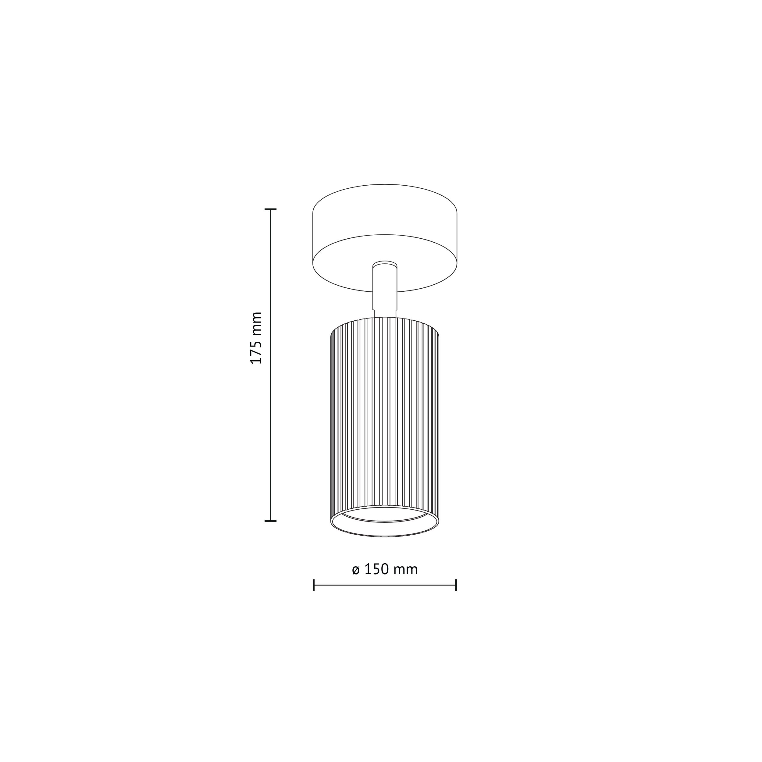 TK LIGHTING SPOT ORIENTABILE TUNE 1xGU10 MARRONE - immagine 8