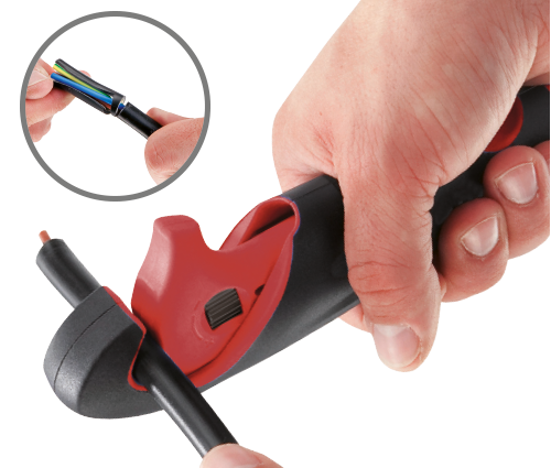 USAG SGUAINACAVI DI PRECISIONE ERGONOMICO PVC Ø 4-28mm - immagine 3