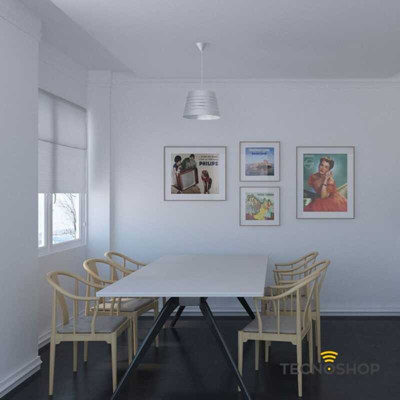 PHILIPS SOSPENSIONE "HUMBER" IN ALLUMINIO CON PORTALAMPADA E27 - immagine 3