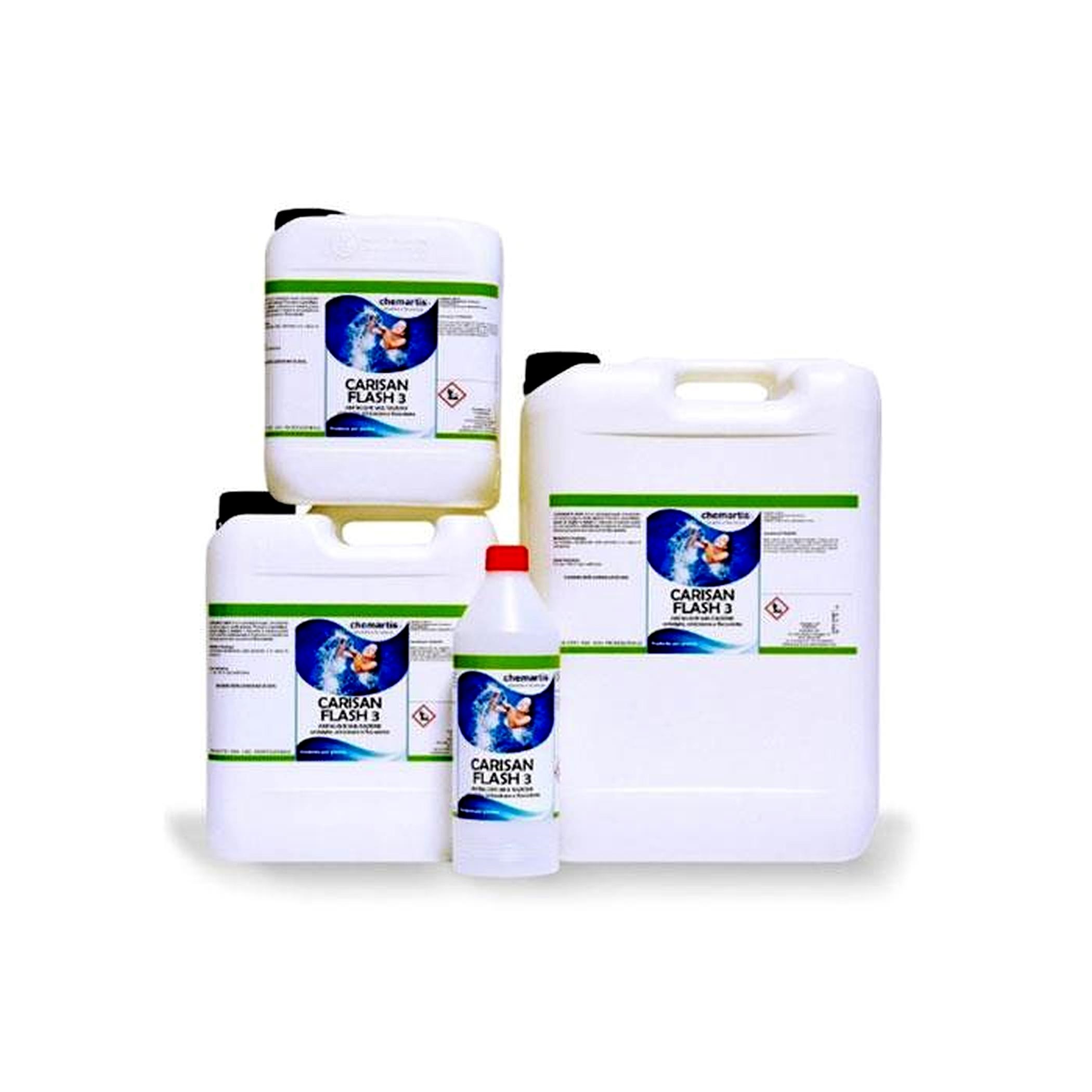 CHEMARTIS ALGHICIDA MULTIFUNZIONE CARISAN FLASH 3 DA 5KG - immagine 2