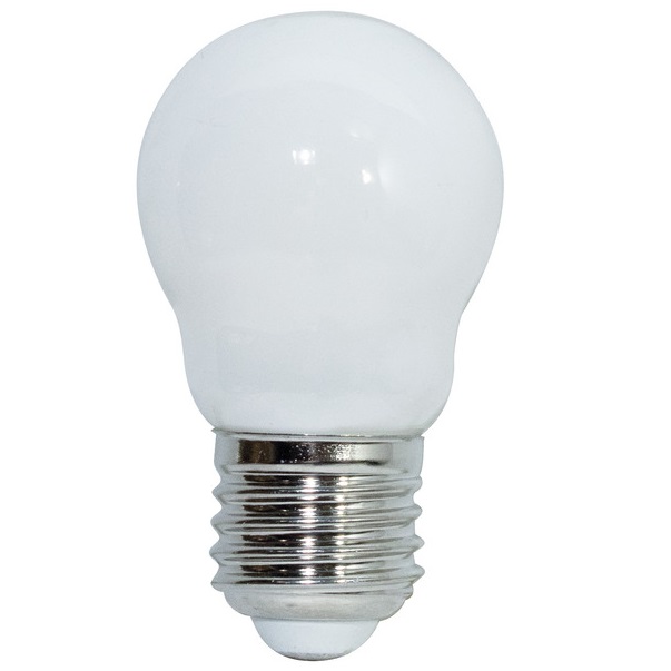 LIFE LAMPADA LED FILAMENTO E27 4,5W 4000K 470LM VETRO MILKY - immagine 2
