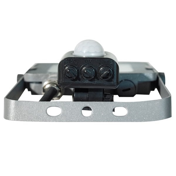 LIFE PROIETTORE LED 20W CON SENSORE DI MOVIMENTO 4000K IP65 GRIGIO - immagine 2
