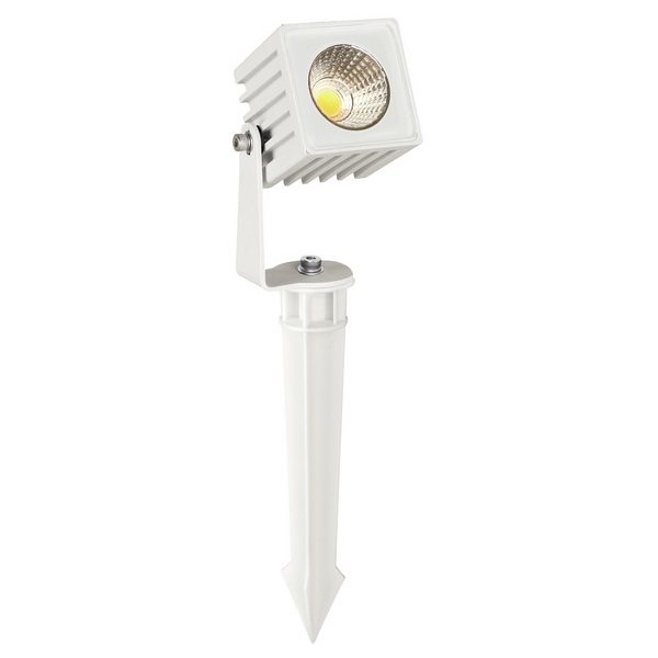 LIFE PICCHETTO DA GIARDINO LED 65W 45° 4000K IP65 CORPO BIANCO - immagine 2