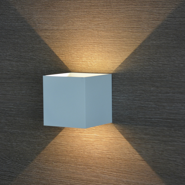 LIFE APPLIQUE LED CON FASCI ORIENTABILI 12,5W TRICOLOR IP65 BIANCO - immagine 3