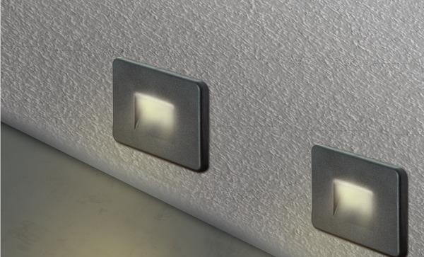 LIFE SEGNAPASSO LED 220V TRICOLOR IP65 PER SCATOLA 503 - immagine 2