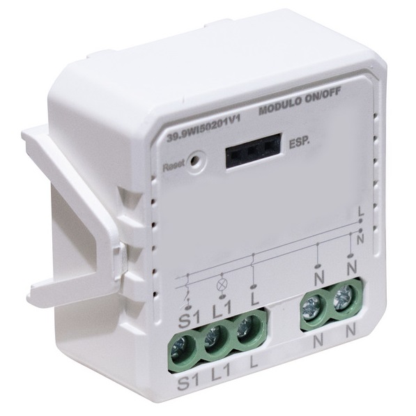 LIFE KIT MODULO 1CH RELÈ ON/OFF WIRELESS CON RICEVITORE E RADIOCOMANDO - immagine 2