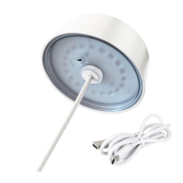 LIFE LAMPADA DA TAVOLO LED DIMMERABILE 3000K 200LM IP54 BIANCO - immagine 2