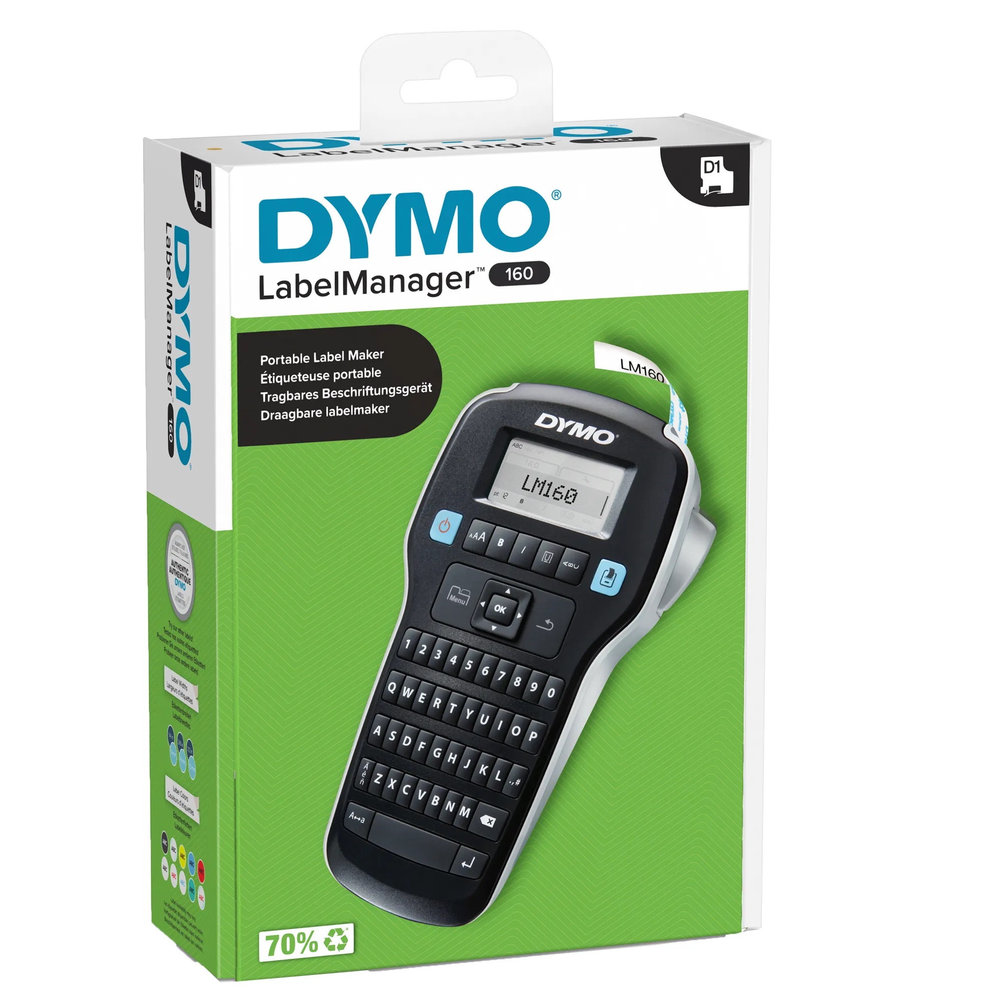 DYMO ETICHETTATRICE PORTATILE LABEL MANAGER 160 - immagine 3