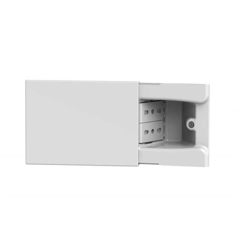 4BOX TELAIO 3 MODULI CON SPORTELLO A SLITTA "HIDE" (COMPATIBILE PLANA) - immagine 2