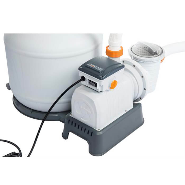 BESTWAY POMPA FILTRO A SABBIA PER PISCINA 11.355 L/H CON TIMER - immagine 5