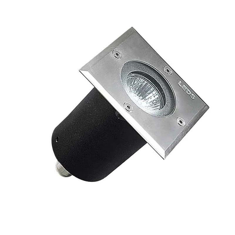 LEDS INTERRATO INOX AISI316 CARRABILE QUADRO MODELLO GEA GU10 IP67 - immagine 2