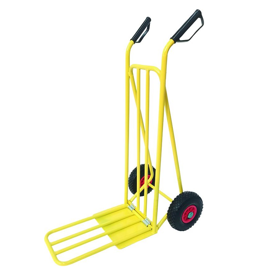 VIGOR CARRELLO PORTACASSE CON PALA RIBALTABILE MAX 180KG