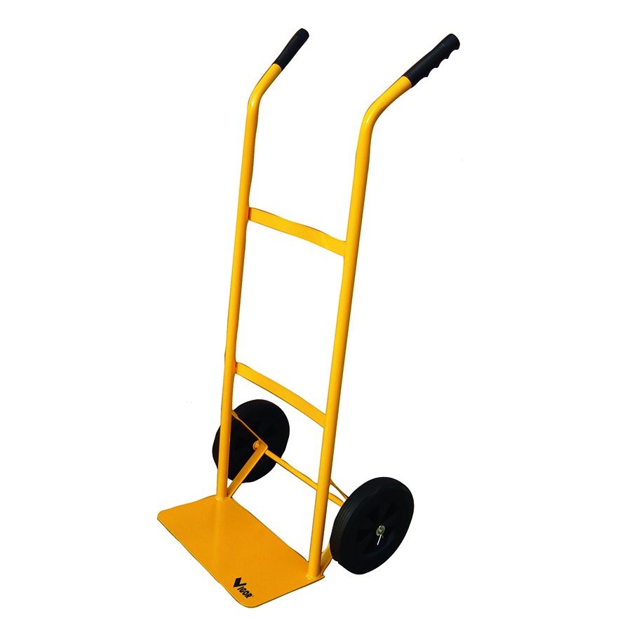 VIGOR CARRELLO PORTACASSE CON RUOTE PIENE MAX 80KG