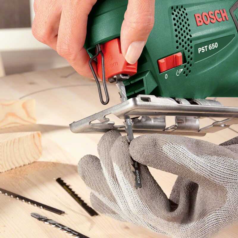 BOSCH SEGHETTO ALTERNATIVO 500W "PST 650" IN VALIGETTA - immagine 3
