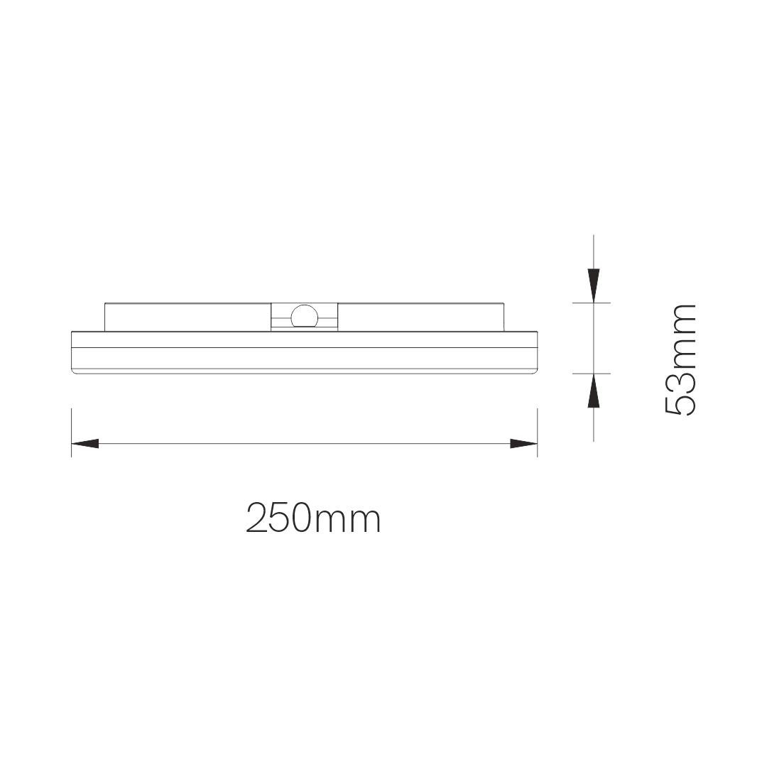 BENEITO PLAFONIERA LED KORA ROTONDA 20W 2400LM IP40 TRICOLOR - immagine 2