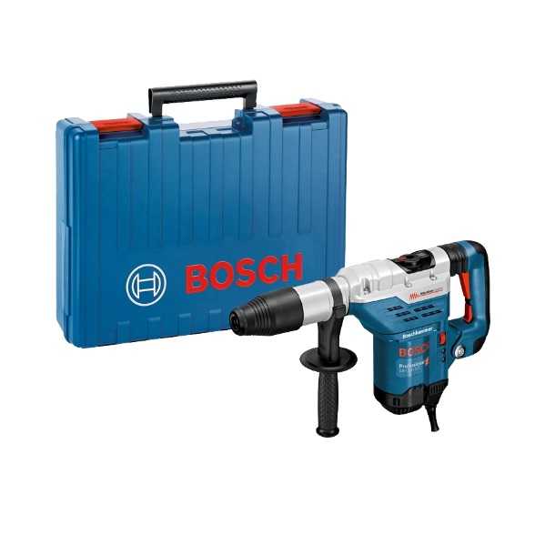 BOSCH SET MARTELLO SDS MAX "GBH 5-40 DCE" + AVVITATORE "GSB 18V-21" IN VALIGIA - immagine 3