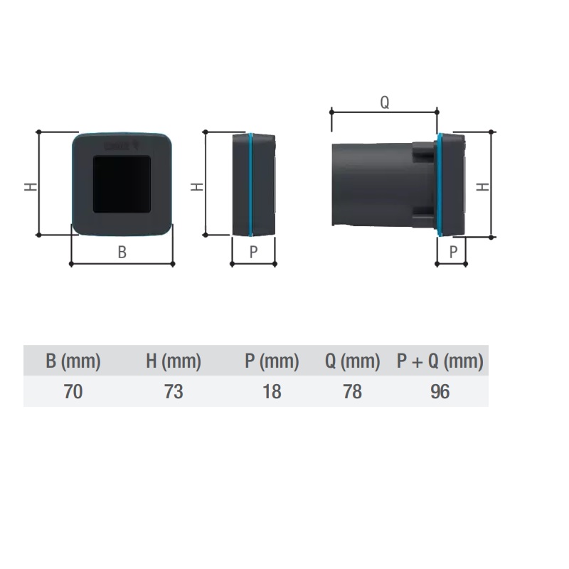 CAME COPPIA FOTOCELLULA DA INCASSO 806TF-0070 - immagine 2
