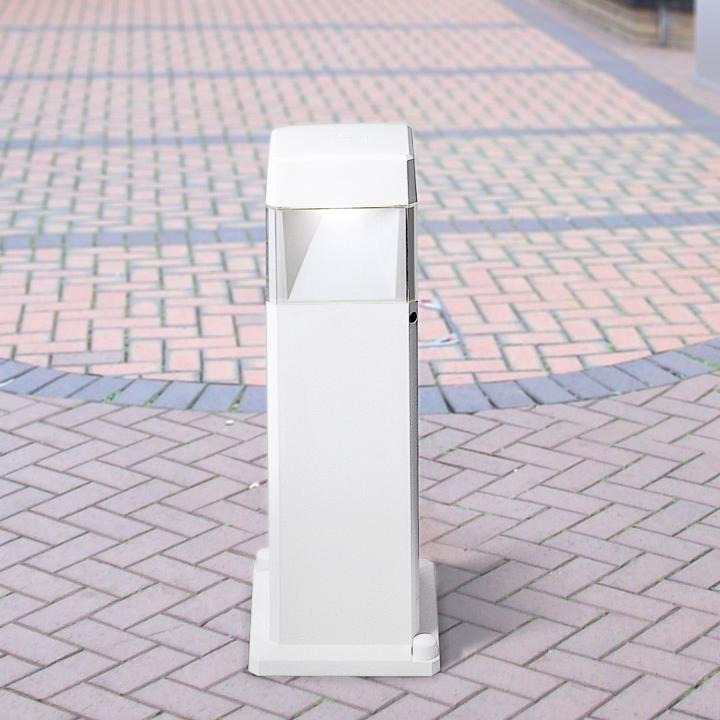 FUMAGALLI PALETTO “ELISA 500” BIANCO H.50cm CON ATTACCO LAMPADA GX53 (INCLUSA) - immagine 2