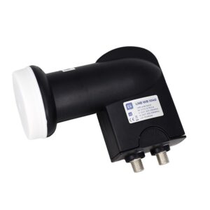 LNB SATELLITARE LARGA BANDA WIDEBAND 2 USCITE 60 dB CON FILTRO LTE/5G