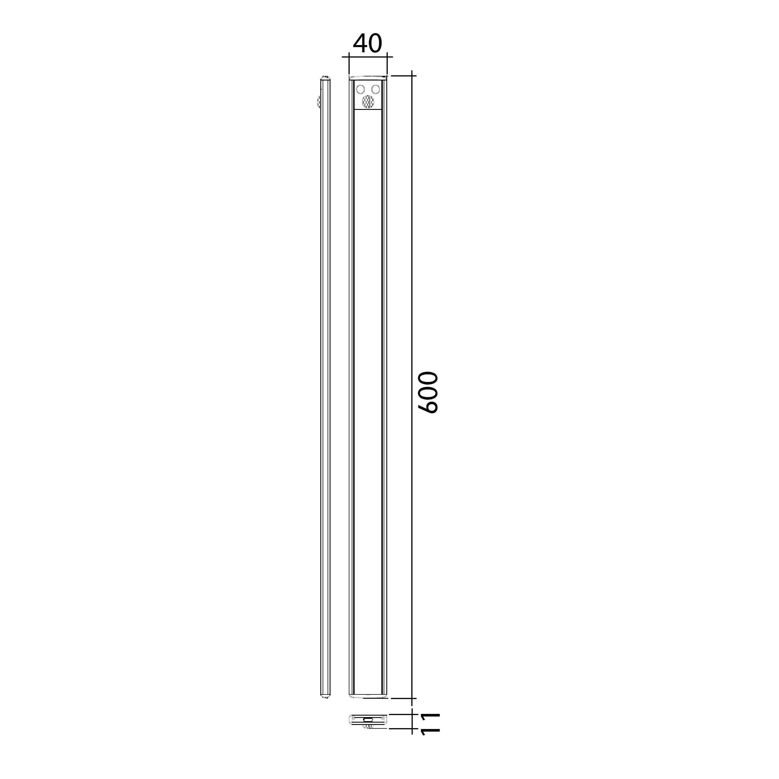 FABAS SOTTOPENSILE LED RIVA 3W TRICOLOR L.600mm - immagine 2
