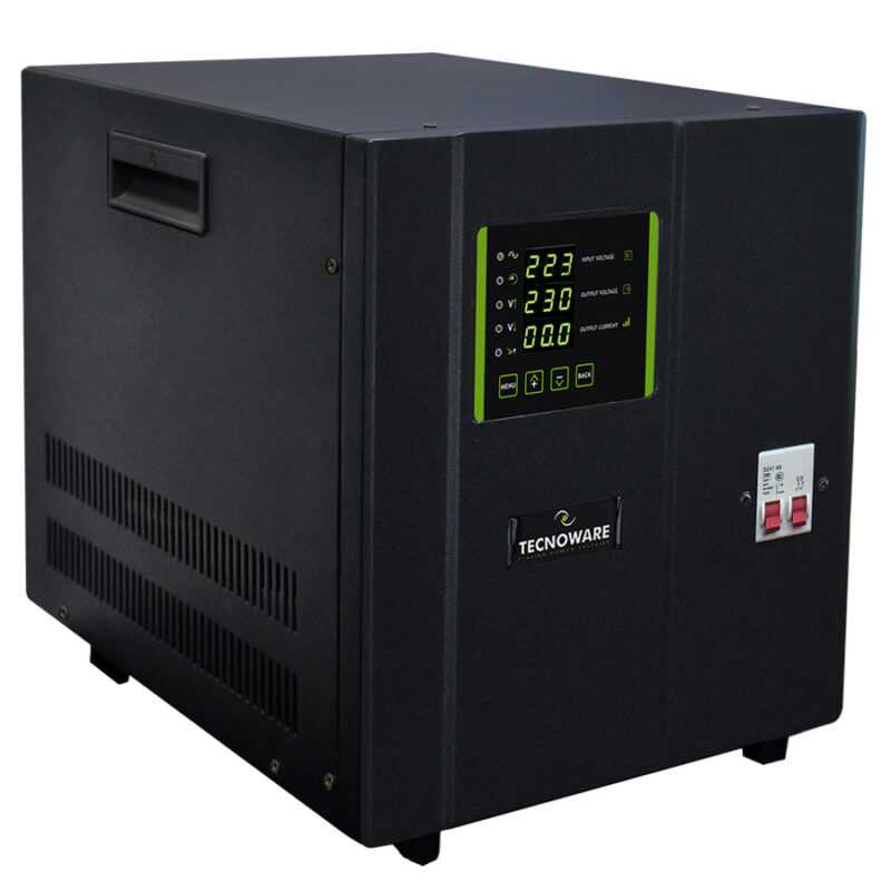 TECNOWARE STABILIZZATORE ELETTRONICO MONOFASE DA 10KVA - immagine 2