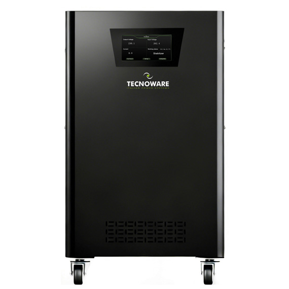 TECNOWARE STABILIZZATORE ELETTRONICO MONOFASE SERVOASSISTITO DA 10KVA - immagine 2