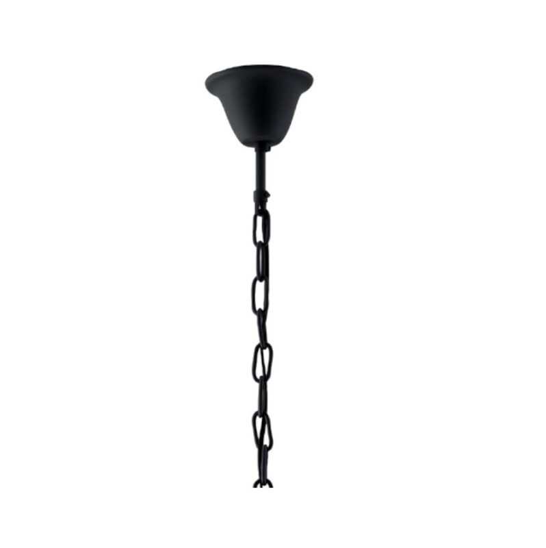INTEC SOSPENSIONE "BEATRICE" 3xE14 H.120cm ANTRACITE - immagine 3