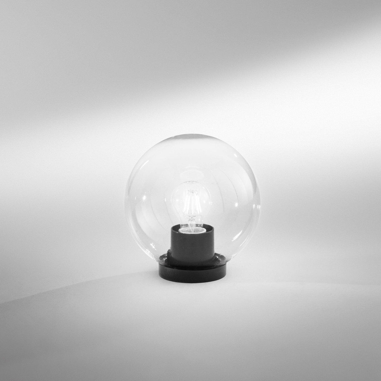 INTEC GLOBO POLLY 1xE27 D.25cm TRASPARENTE - immagine 2