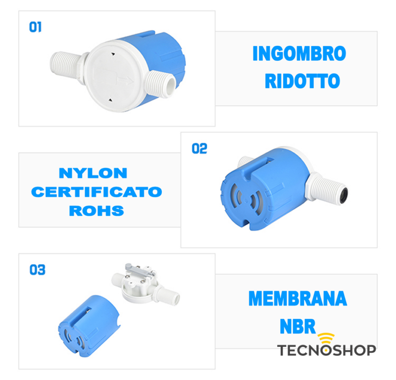 GALLEGGIANTE DA 1/2'' PER ALTE PRESSIONI - immagine 5