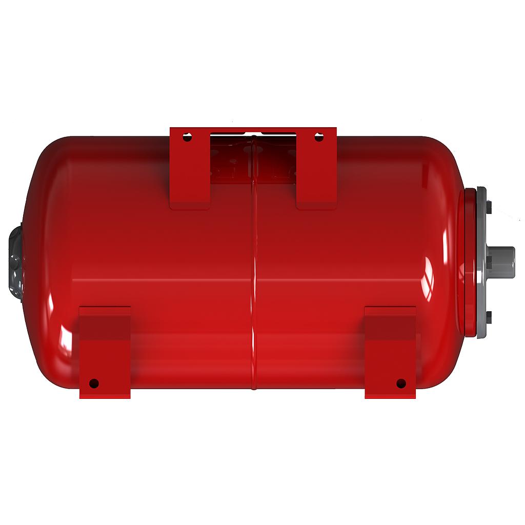 VAREM SERBATOIO 20 LT ORIZZONTALE CILINDRICO CON STAFFE A BASE