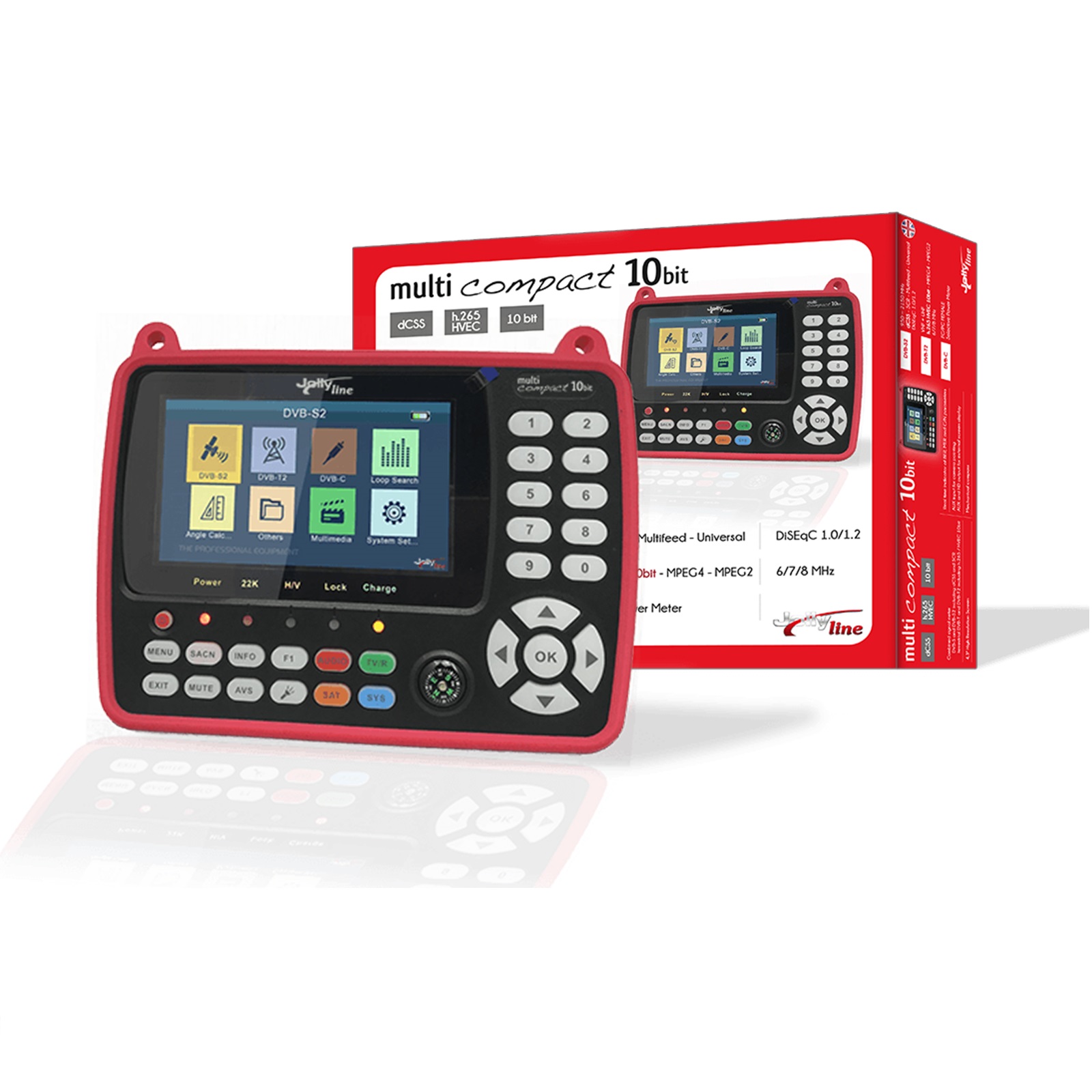 MISURATORE DI CAMPO MULTI COMPACT DVB-S/S2/T/T2/C - immagine 2