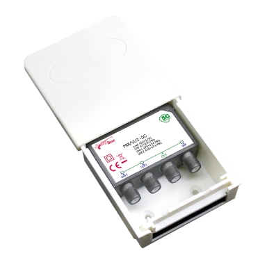 MISCELATORE DA PALO 1VHF e 2 UHF CON FILTRO 5G - immagine 4