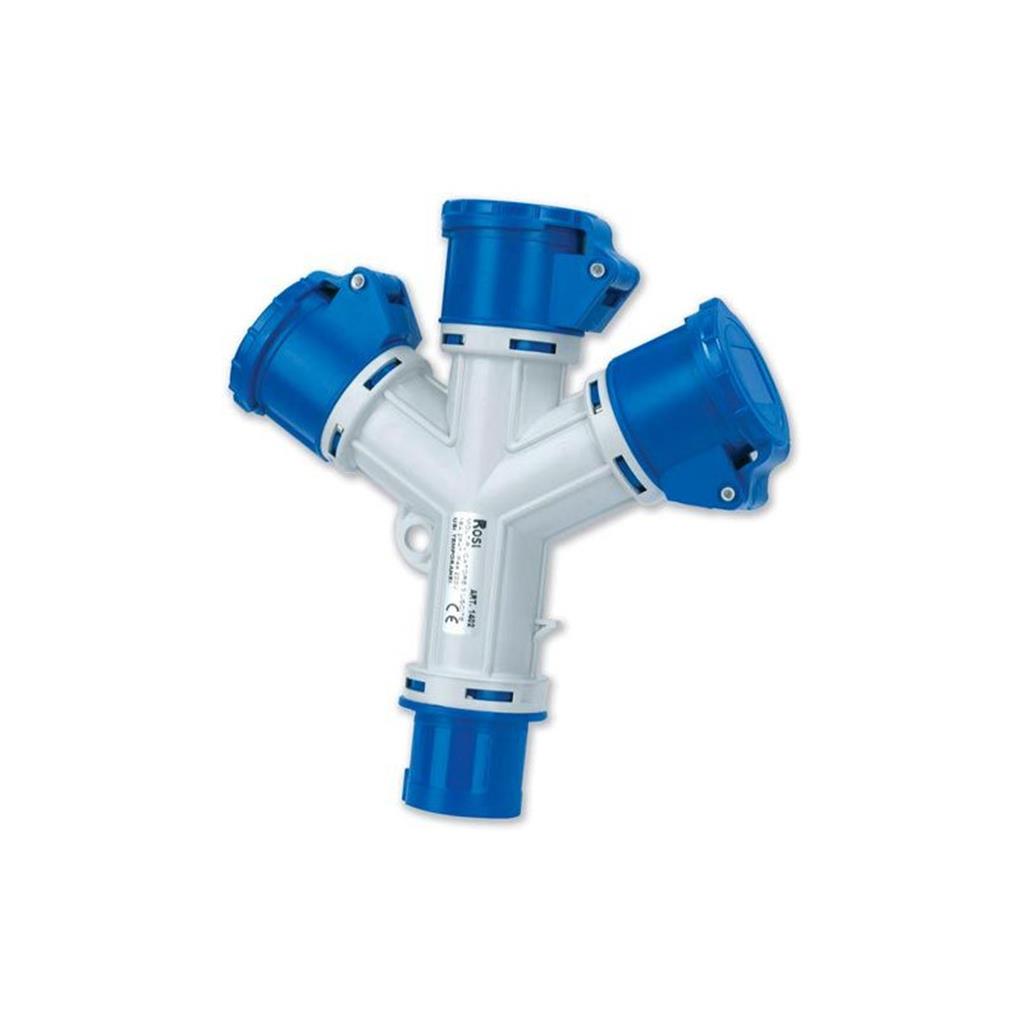 ROSI QUADRO ELETTRICO DA CANTIERE ASC IP67 CON 4 PRESE 16A 2P+T E ACCESSORI - immagine 5
