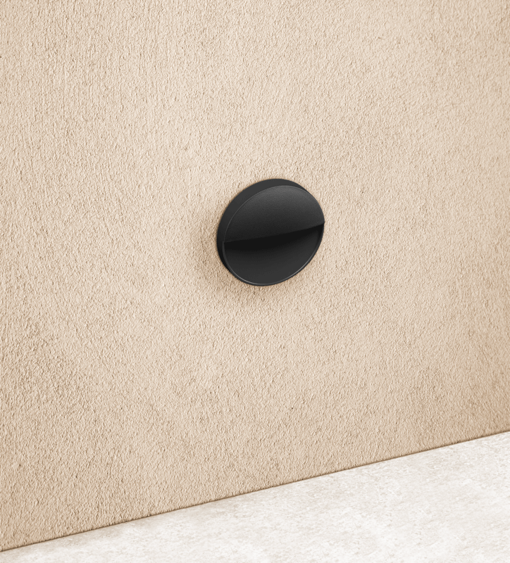 CENTURY SEGNAPASSO PASEO 4W 400LM D.11 CM - TONDO NERO - immagine 3
