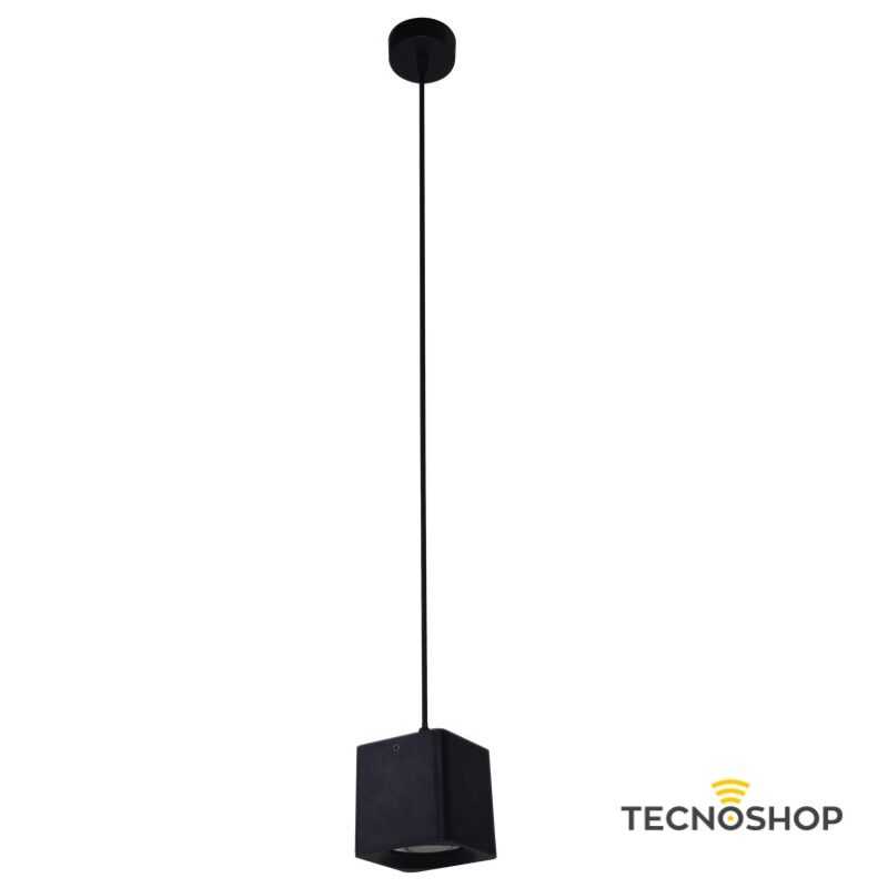 CENTURY SOSPENSIONE LED "QUBE" NERA 5W 450LM 4000K - immagine 3