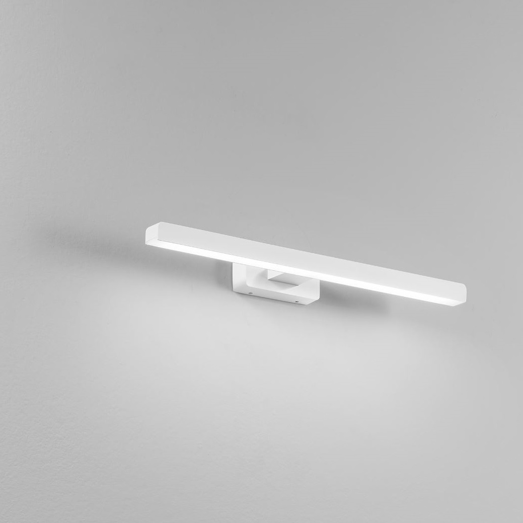 INTEC APPLIQUE LED DA SPECCHIO LANCER 10W 4000K L.400mm CON FINITURA BIANCA - immagine 2