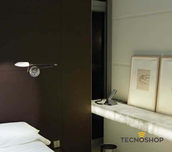 LEDS-C4 APPLIQUE "SUITE" 1xG9 CON FINITURA NICHEL SATINATA - immagine 2