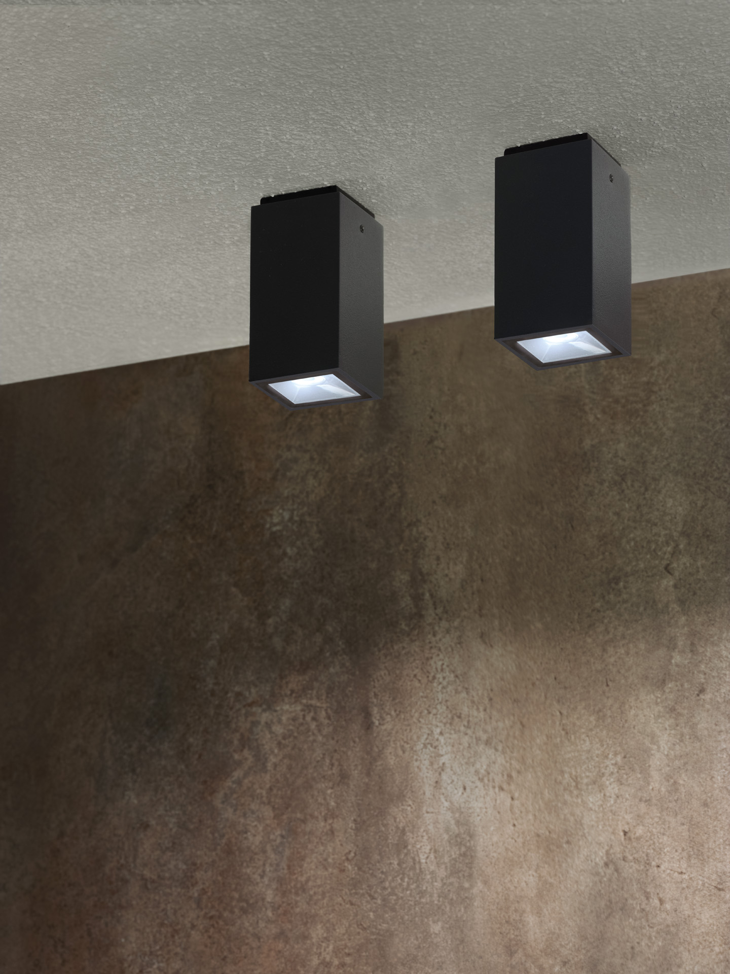 LOMBARDO PLAFONE LED KURA TOP X1 2W 3000K IP65 ANTRACITE - immagine 3
