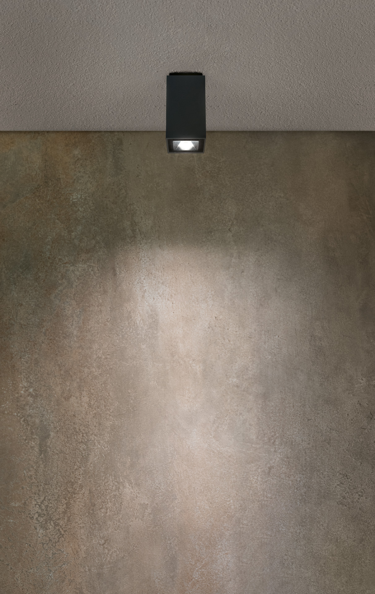 LOMBARDO PLAFONE LED KURA TOP X1 2W 3000K IP65 ANTRACITE - immagine 4